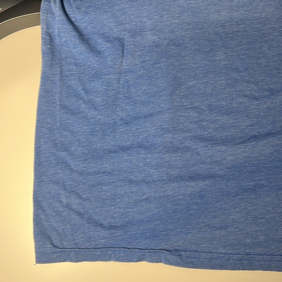 Hurley Premium Fit Cotton-Blend Blue Hurley Logo Short Sleeve Tee - Medium - Picture 10 of 13